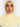 Instant Hijab - Butter Yellow